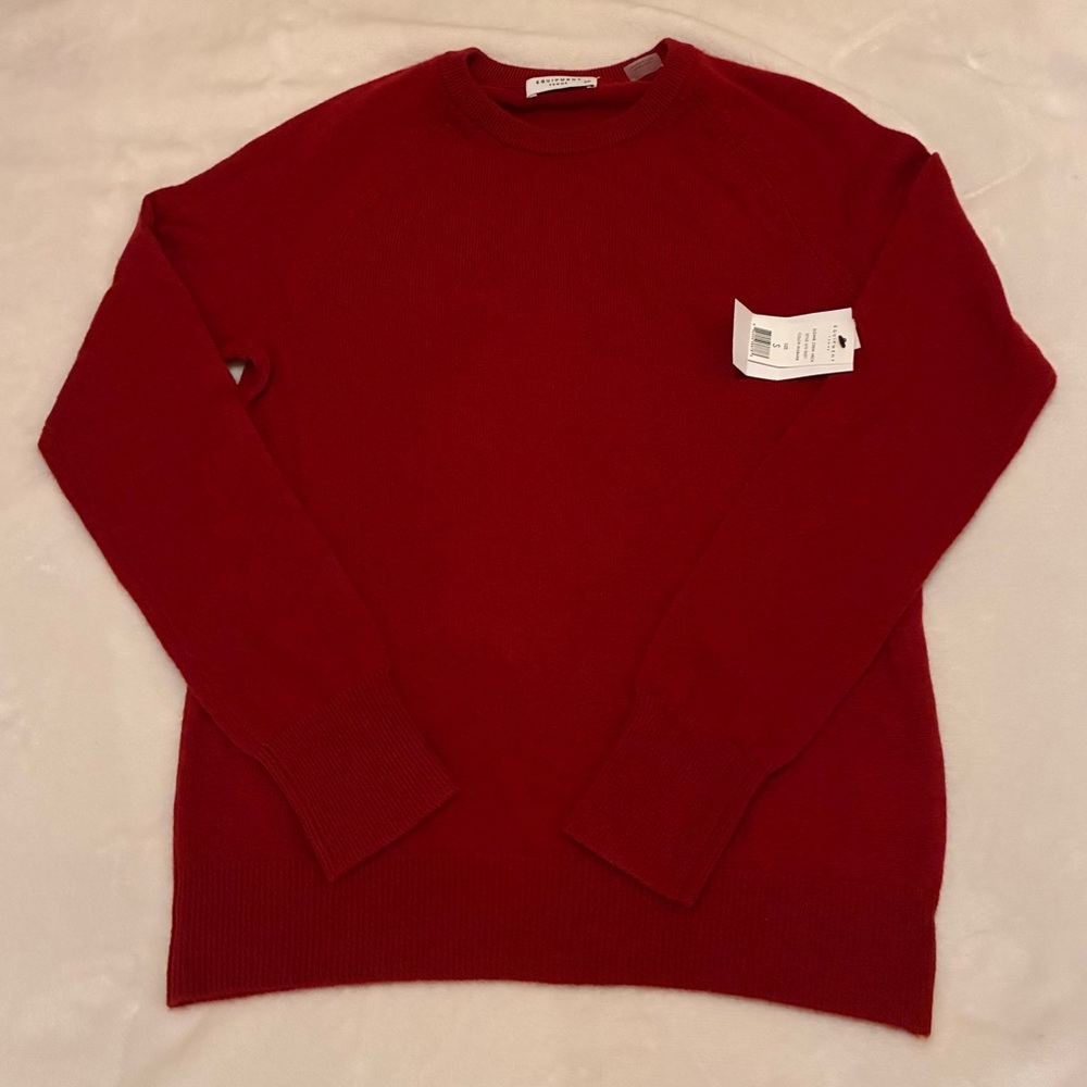 Equipment Sloane Cashmere Sweater Women’s Small NWT